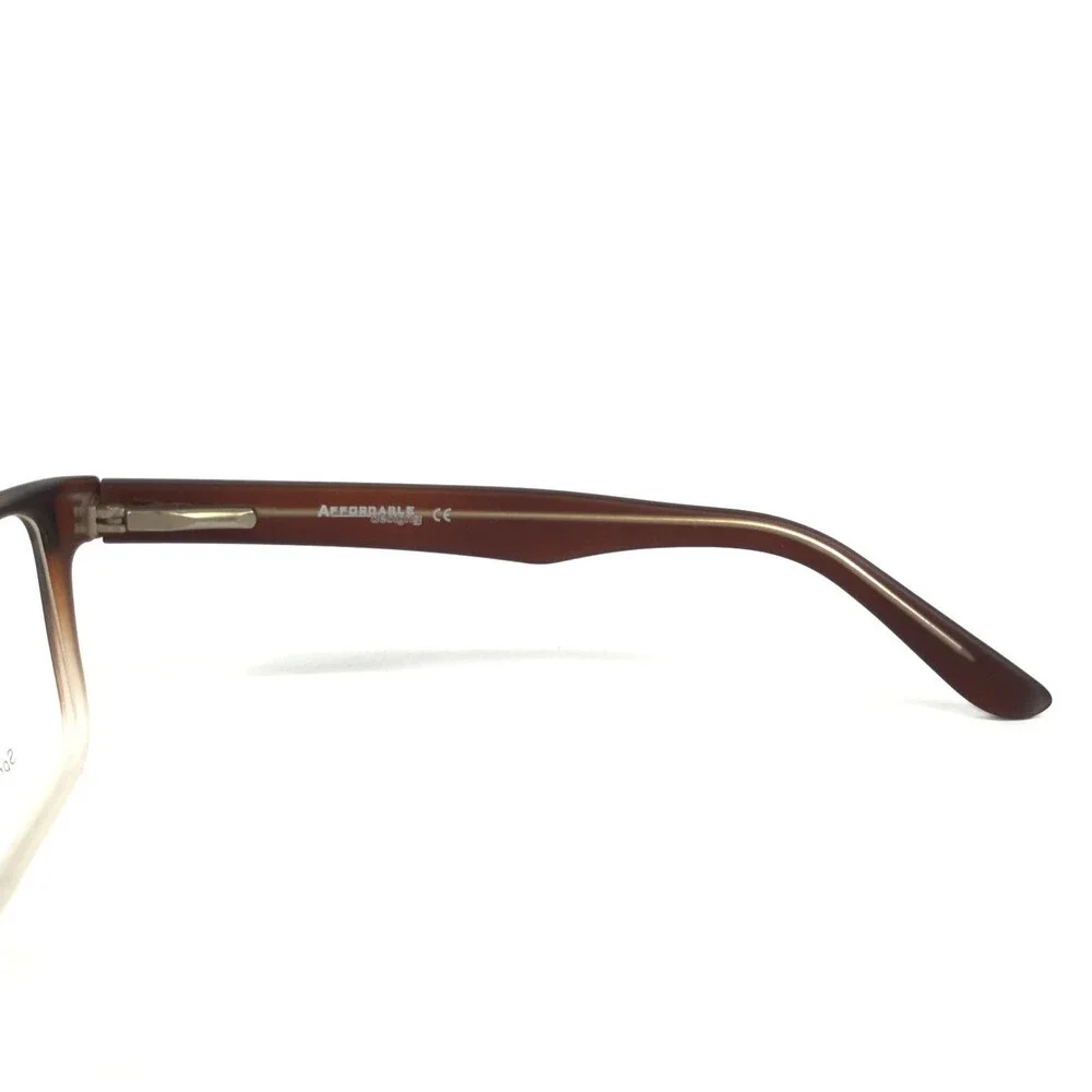 Affordable Designs Eyeglasses Frames Rodney Brown Fade Full Rim 56-18-145
